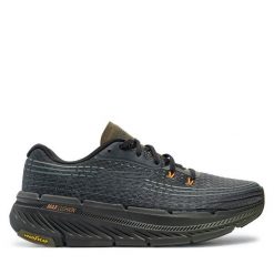 Buty do biegania Skechers. Zielone buty sportowe męskie Skechers, bez zapięcia, do biegania. Za 319.99 zł.