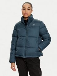 4F Kurtka zimowa 4FWAW24TDJAF469 Niebieski Regular Fit. Niebieskie kurtki damskie 4f, na zimę, l, bez wzorów, z syntetyku, bez kaptura. Za 189.99 zł.