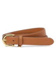 Lauren Ralph Lauren Pasek Kobiety skóra brązowy, S. Brązowe paski damskie Lauren Ralph Lauren, bez wzorów, ze skóry, eleganckie. Za 379.95 zł.