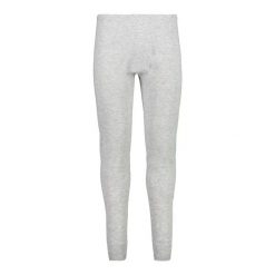 Legginsy CMP. Szare legginsy sportowe męskie CMP, l, bez wzorów, z poliesteru. Za 83.99 zł.