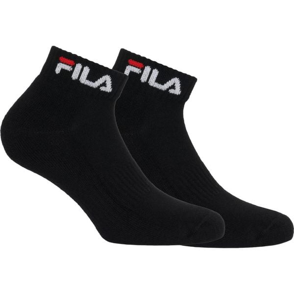 Fila Skarpety 2-pack Czarny 39-42. Czarne skarpety damskie Fila, bez wzorów. Za 136.99 zł.