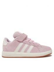 Adidas Sneakersy Grand Court 00s JH6181 Różowy. Czerwone buty sportowe dziewczęce Adidas, bez wzorów, ze skóry, bez zapięcia. Za 159.99 zł.