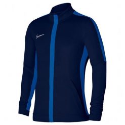 Męska Kurtka Dresowa. Niebieskie kurtki męskie Nike, m, bez wzorów, z dresówki, sportowe, bez kaptura. Za 242.99 zł.