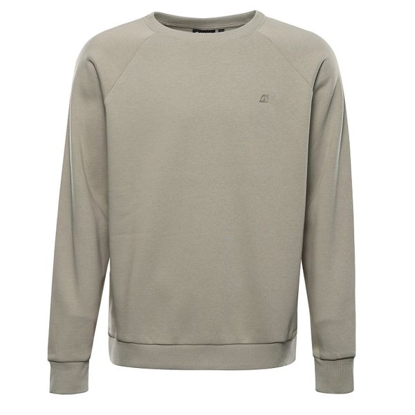 Bluza męska bawełniana Alpine Pro Negg. Zielone bluzy męskie Alpine Pro, m, bez wzorów, z bawełny, bez kaptura. Za 159.00 zł.