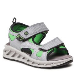 Sandały Primigi. Szare sandały chłopięce Primigi, bez zapięcia. Za 139.99 zł.