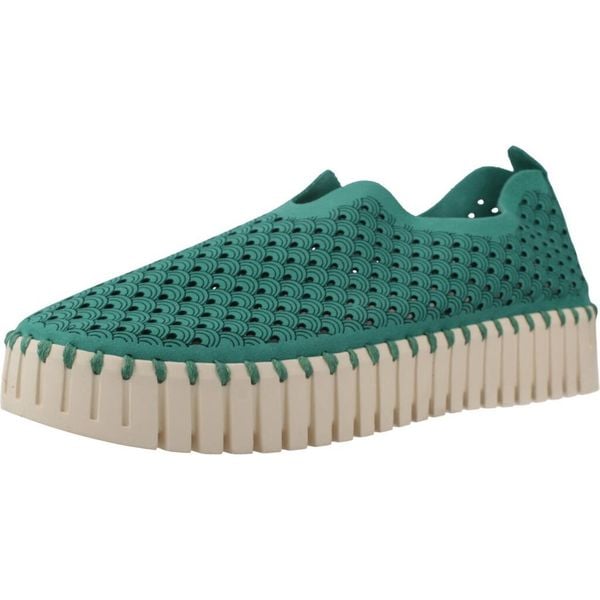 Buty ILSE JACOBSEN TULIP3373 Zielony. Zielone obuwie sportowe damskie Ilse Jacobsen, trekkingowe. Za 365.99 zł.