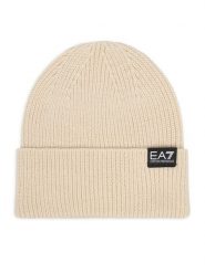 EA7 Emporio Armani Czapka 7X000312 AF29587 U1079 Kremowy. Białe rękawiczki męskie EA7 Emporio Armani, na zimę, bez wzorów. Za 199.99 zł.