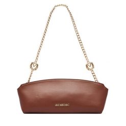 Torebka LOVE MOSCHINO. Brązowe torebki do ręki damskie Love Moschino, bez wzorów, klasyczne, bez dodatków. Za 749.99 zł.