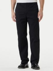 Calvin Klein Jeans Chinosy 90's LV04RF619G Czarny Straight Fit. Czarne eleganckie spodnie męskie Calvin Klein Jeans, m, bez wzorów, z bawełny. Za 419.99 zł.