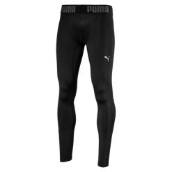 Legginsy Puma Energy Tech. Czarne legginsy sportowe męskie Puma, m, bez wzorów, z materiału, do biegania. Za 212.45 zł.