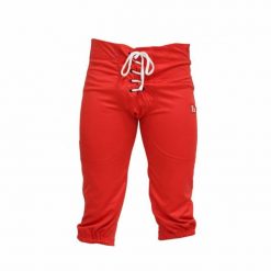 Spodnie do futbolu amerykańskiego, mecz FP-2 Czerwone. Czerwone spodnie sportowe męskie BARNETT, xl, bez wzorów, do piłki nożnej. Za 128.00 zł.