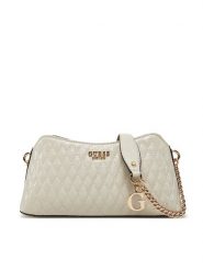 Guess Torebka HWGG96 26170 Écru. Torebki do ręki damskie Guess, z aplikacjami, ze skóry, wizytowe, bez dodatków. Za 329.99 zł.