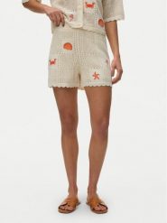 Vero Moda Szorty materiałowe Esmey 10350992 Beżowy jasny Regular Fit. Brązowe szorty damskie Vero Moda, s, bez wzorów, z bawełny. Za 159.99 zł.