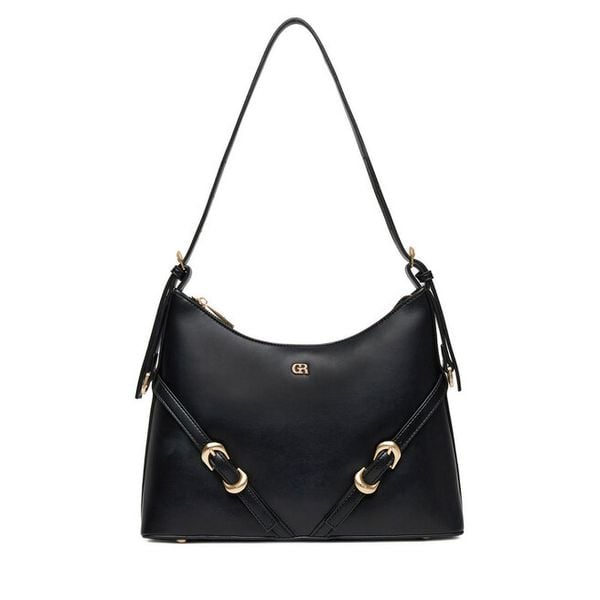 Torebka GINO ROSSI. Czarne torebki do ręki damskie Gino Rossi, bez wzorów, klasyczne, bez dodatków. Za 259.99 zł.