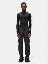 Rains Spodnie przeciwdeszczowe Cargo Rain Pants Regular W3 18850 Czarny Regular Fit. Czarne spodnie materiałowe damskie Rains, xs, bez wzorów, z syntetyku, żeglarskie. Za 319.99 zł.