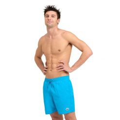 Arena Icons Solid Boxer - Turkusowy - Rozmiar Xxl. Niebieskie kąpielówki męskie Arena, m, bez wzorów, krótkie, do pływania. Za 163.33 zł.