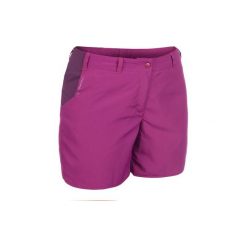 Spodenki MH100 damskie. Fioletowe szorty damskie QUECHUA. Za 39.99 zł.