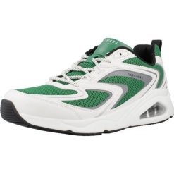 Tenisówki Skechers Model 177424s Tres-air Uno Kolor Zielony. Zielone obuwie sportowe damskie Skechers, bez wzorów, z materiału, bez zapięcia. Za 379.99 zł.