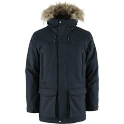 Kurtka zimowa męska Fjallraven Nuuk Lite Parka. Czarne kurtki męskie Fjällräven, na jesień, l, bez wzorów, z futra, bez kaptura. Za 2,178.55 zł.