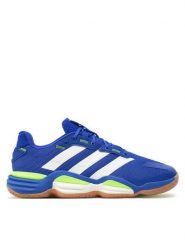 Adidas Buty halowe Stabil 16 IE1083 Niebieski. Niebieskie buty sportowe męskie Adidas, z meshu, bez zapięcia. Za 509.99 zł.