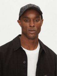 Calvin Klein Czapka z daszkiem Logo Jacquard LV04G5066G Czarny. Czarne rękawiczki męskie Calvin Klein, bez wzorów, z materiału. Za 119.99 zł.