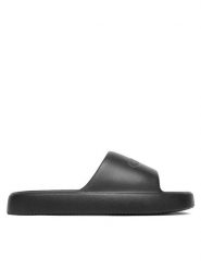 Guess Klapki F6GZ04 BB00F Czarny. Czarne klapki męskie Guess, z syntetyku. Za 152.99 zł.