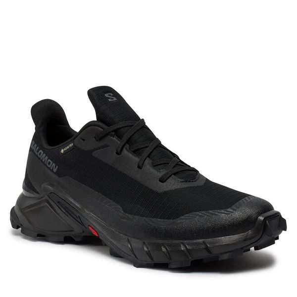 Buty do biegania Salomon. Czarne buty sportowe męskie Salomon, z gore-texu, bez zapięcia, do biegania, gore-tex. Za 413.99 zł.
