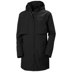 Damska kurtka wodoodporna Helly Hansen Lilja. Czarne kurtki damskie Helly Hansen, l, bez wzorów, z materiału, bez kaptura. Za 961.15 zł.