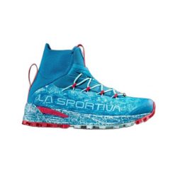 Damskie buty trailowe La Sportiva Uragano GTX. Niebieskie obuwie sportowe damskie La Sportiva, bez wzorów, z gore-texu, do biegania. Za 881.50 zł.