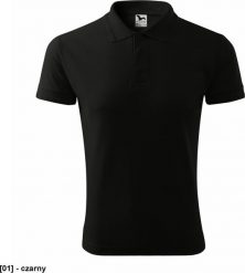 MALFINI Pique Polo 203 - ADLER - Koszulka polo męska, 200 g/m - czarny 4XL. Czarne koszulki polo męskie Malfini, m, bez wzorów, bez ramiączek. Za 46.11 zł.
