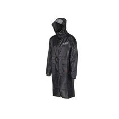 Płaszcz przeciwdeszczowy LEATT Coat MudCoat. Czarne płaszcze męskie LEATT, bez wzorów, z materiału, z kapturem. Za 249.00 zł.