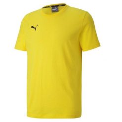 T-shirt męski Puma 656578 07. Żółte t-shirty męskie Puma, m, bez wzorów, sportowe, bez kołnierzyka. Za 46.00 zł.