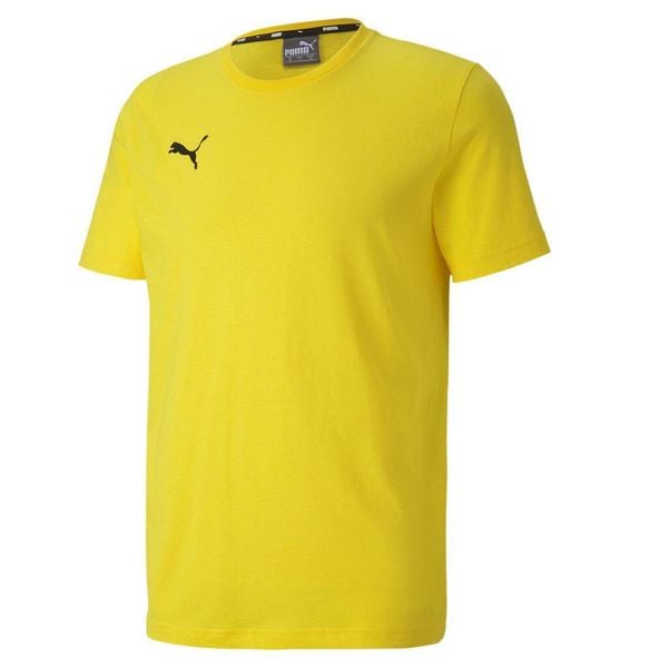 T-shirt męski Puma 656578 07. Żółte t-shirty męskie Puma, m, bez wzorów, z bawełny, bez kołnierzyka. Za 76.65 zł.