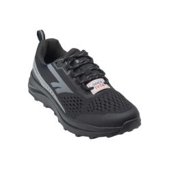 Trampki Męskie Tolis. Czarne trampki męskie Hi-tec, bez wzorów, z koronki, klasyczne, bez zapięcia. Za 268.93 zł.