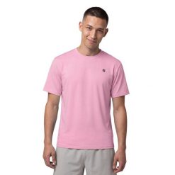 Męska koszulka z krótkim rękawem Boombastic Siroko BBC Memories Pink. Czerwone koszulki sportowe męskie SIROKO, m, bez wzorów, z materiału, bez kołnierzyka, bez ramiączek. Za 129.00 zł.