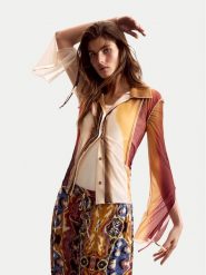 Desigual Koszula Lacroix 26SWTK28 Kolorowy Regular Fit. Bluzki damskie Desigual, m, bez wzorów, z syntetyku, bez kołnierzyka, bez ramiączek. Za 429.99 zł.