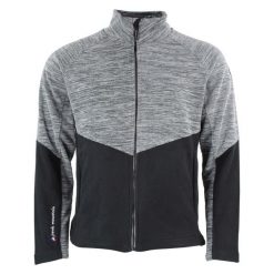 Polar Peak Mountain Crocus. Szare kurtki męskie Peak Mountain, na zimę, bez wzorów, z polaru, eleganckie, bez kaptura. W wyprzedaży za 148.50 zł.