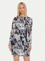 Guess Sukienka codzienna W4YK83 KBBF2 Kolorowy Slim Fit. Sukienki damskie Guess, na co dzień, xs, z aplikacjami, z syntetyku, bez kołnierzyka, bez ramiączek, proste. Za 199.99 zł.