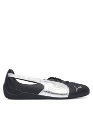 Puma Baleriny Speedcat Ballet Nova Metallic Wns 408342 02 Czarny. Czarne baleriny damskie Puma, bez wzorów, ze skóry, bez obcasa. Za 399.99 zł.