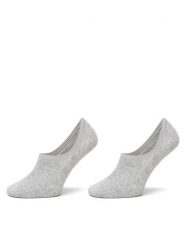 Calvin Klein Stopki 701228801 Szary. Szare skarpety damskie Calvin Klein, bez wzorów, z bawełny. Za 49.99 zł.