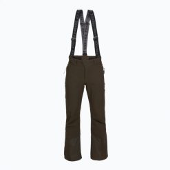 Spodnie narciarskie męskie BOGNER FIRE+ICE Scott 3. Brązowe spodnie snowboardowe męskie l, bez wzorów, z materiału, narciarskie. Za 1,399.00 zł.
