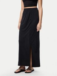 Pieces Spódnica maxi Anora 17148786 Czarny Regular Fit. Czarne spódnice damskie Pieces, xl, bez wzorów, z syntetyku, maxi. Za 89.99 zł.