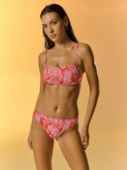 4F Góra od bikini damska - czerwona XL. Czerwone bikini damskie 4f, xl, bez wzorów. Za 69.99 zł.
