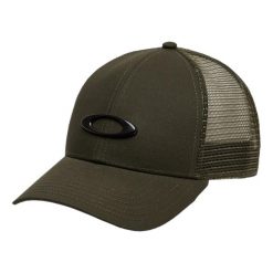 Czapka z Daszkiem unisex Oakley Trucker Ellipse Hat. Brązowe czapki i kapelusze męskie Oakley, bez wzorów. W wyprzedaży za 158.95 zł.