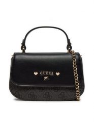 Guess Torebka J4YZ42 WFEN0 Czarny. Czarne torby i plecaki dziecięce Guess, ze skóry. Za 259.99 zł.