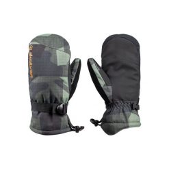 Techniczne rękawice śnieżne dla Chłopcy MISSION. Brązowe buty zimowe chłopięce Quiksilver, bez wzorów, z materiału, bez zapięcia. W wyprzedaży za 170.35 zł.