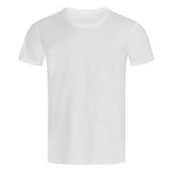 Męska Koszulka Ben Z Okrągłym Dekoltem. Czarne koszulki sportowe męskie Stedman, l, bez wzorów, bez kołnierzyka, bez ramiączek, trekkingowe. Za 53.99 zł.