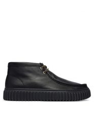 Clarks Trzewiki Torhill Hi 26178264 Czarny. Czarne botki męskie Clarks, bez wzorów, bez zapięcia. Za 519.99 zł.