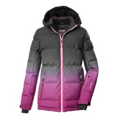 Kurtka dziewczęca Killtec KSW 330. Fioletowe buty zimowe dziewczęce KILLTEC, bez wzorów, z puchu, bez zapięcia. Za 348.00 zł.