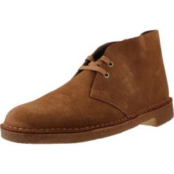 Buty CLARKS 180254 Brązowy. Brązowe trekkingi męskie Clarks, trekkingowe. Za 482.99 zł.